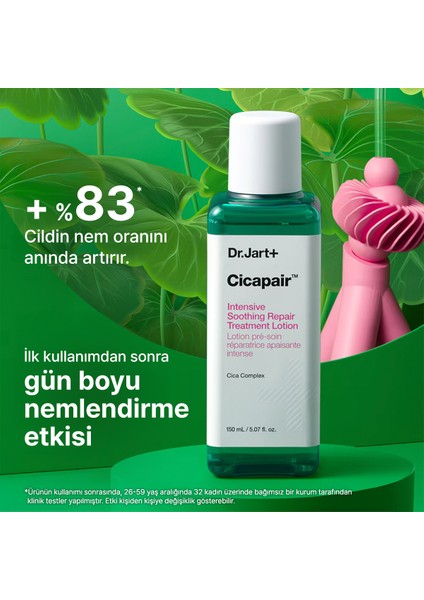 Dr. Jart Cicapair Yoğun Onarıcı ve Yatıştırıcı Losyon 150ML/5FLOZ modelleri