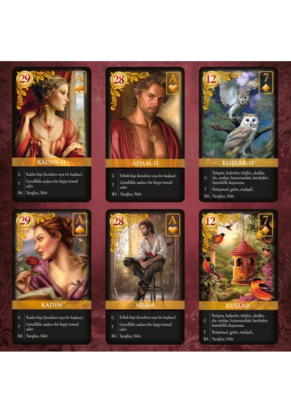 Mistik Düşler Lenormand Destesi / 39 Kart Açıklamalı Deste fırsatları