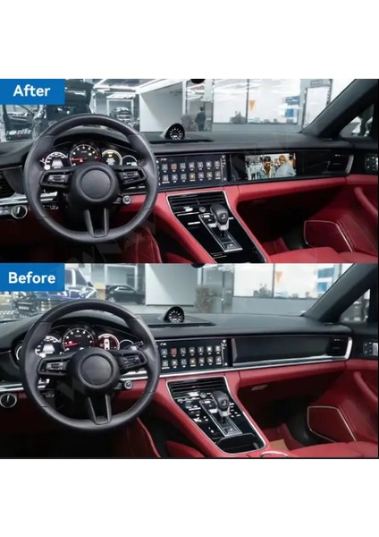 Porsche Panamera (2018-2023) 8gb Ram 128GB HDD Dual Screen Android Carplay MULTIMEDYA-NAV2224 modelleri