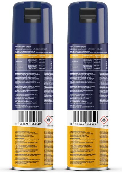 Plus Aerosol Kokusuz Karasinek ve Sivrisinek Öldürücü Sprey 300 ml x 2 Adet modelleri