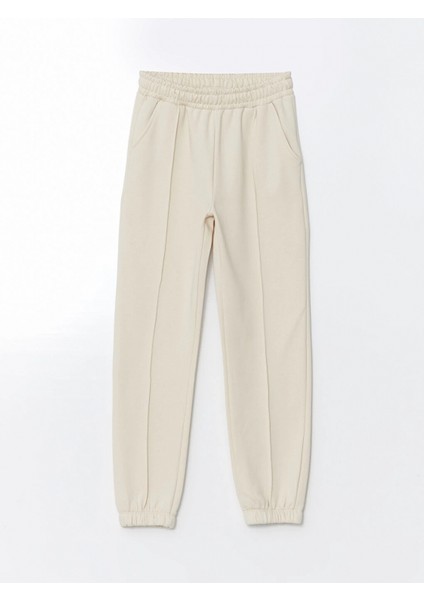 Lcw Kids Bej Kapüşonlu Kız Çocuk Eşofman Takım fırsatları