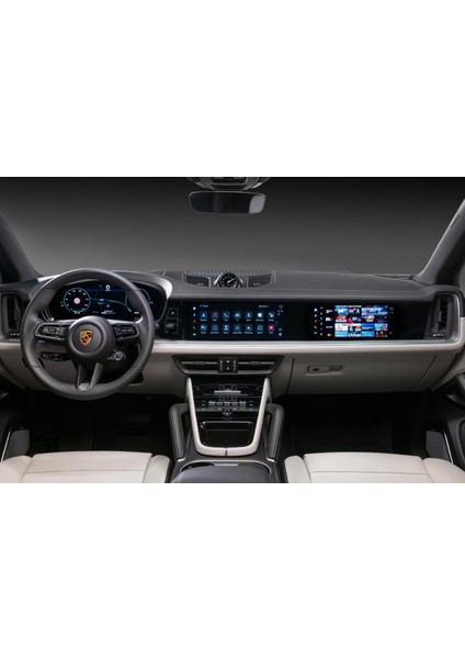 Porsche Cayenne (2010-2017) Pcm 3.1 8gb Ram 128GB HDD Dual Screen Android Carplay MULTIMEDYA-NAV2221