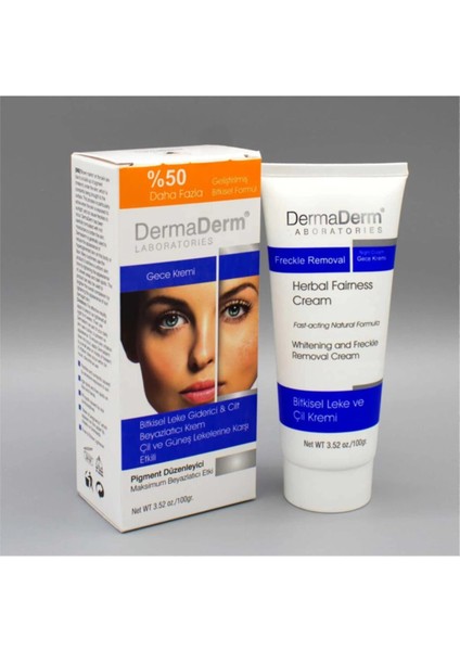 Leke Giderici Gece Kremi