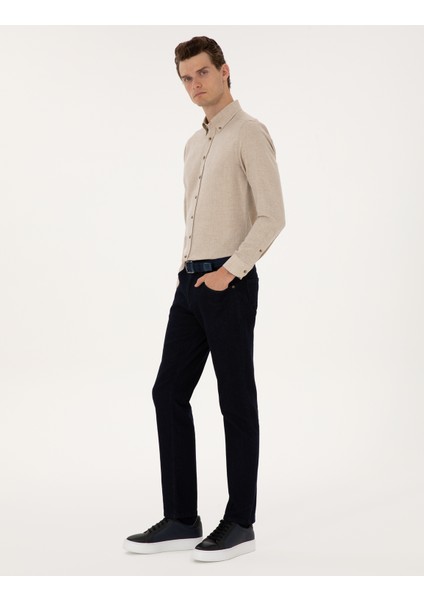 Erkek Koyu Lacivert Straight Fit Jean Pantolon 50315878-VR100 modelleri