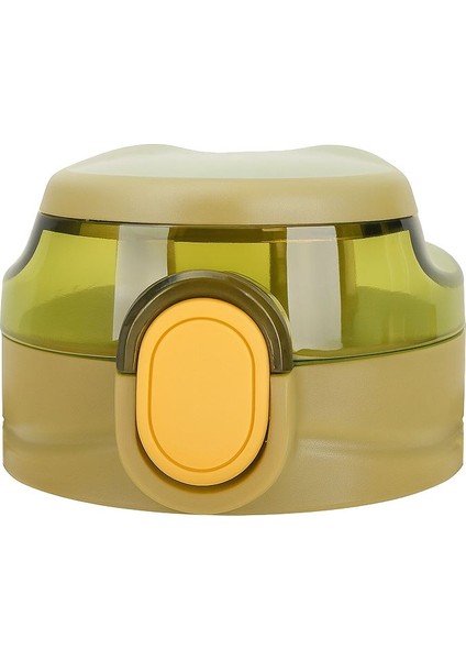 Yeşil Tek Tuşla Açılan Matara Suluk Yedek Kapağı 3 NUMARA70 Mm. Için Uygun Kapak