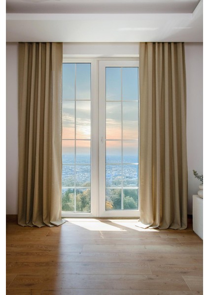 Olea | 140X270 cm (2 Adet) Fon Perde