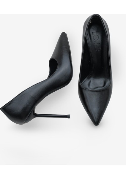 Kadın Sivri Burun Gold Tokalı Günlük Topuklu Stiletto Sersey fiyatları