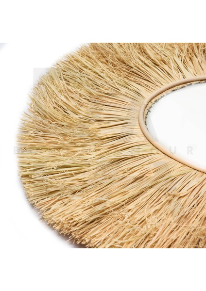 Oval Rafya Ayna fiyatları