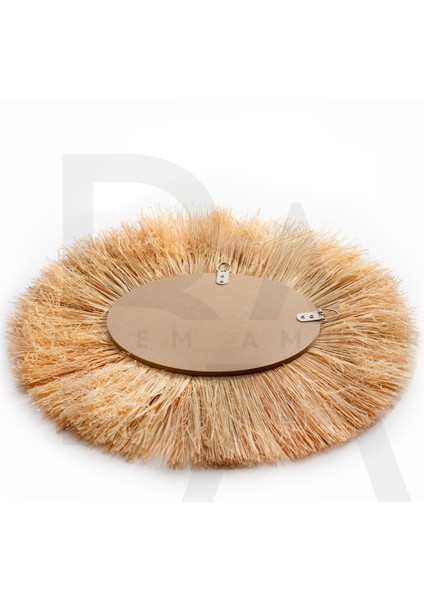 Oval Rafya Ayna modelleri