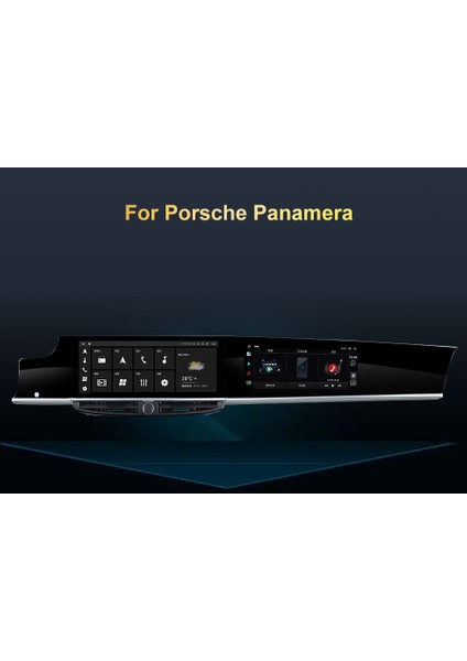 Porsche Panamera (2010-2017) Pcm 3.1 8gb Ram 128GB HDD Dual Screen Android Carplay MULTIMEDYA-NAV223