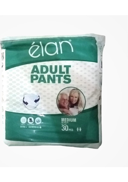 Yetişkin Hasta Bezi Külotlu (M) Medium - 4 x 30'lu Paket (120 Adet) fiyatları