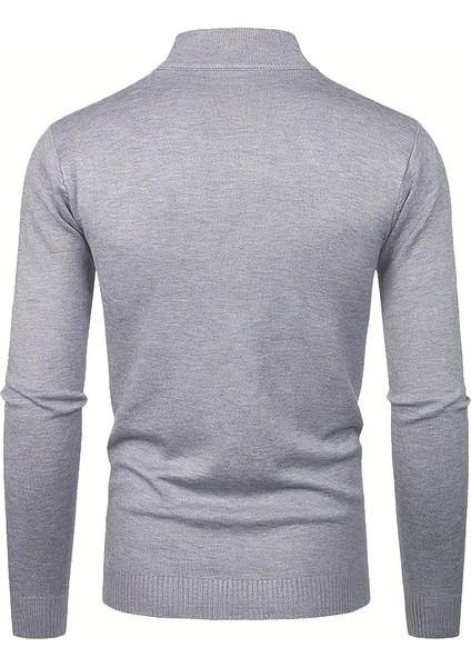 Yarım Balıkçı Erkek Triko Kazak modelleri