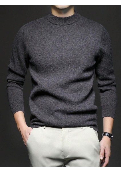 Yarım Balıkçı Erkek Triko Kazak