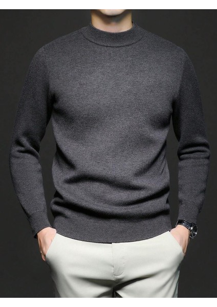 Yarım Balıkçı Erkek Triko Kazak modelleri