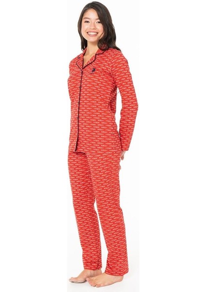 U.s Polo 20144 Bayan Uzunkol Pijama Takımı fiyatları