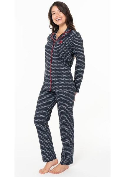 U.s Polo 20144 Bayan Uzunkol Pijama Takımı fiyatları