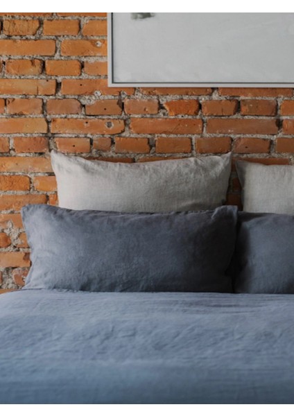 Koyu Gri Yastık Kılıfı 2'li Set 50X70 cm modelleri