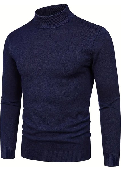 Yarım Balıkçı Erkek Triko Kazak modelleri