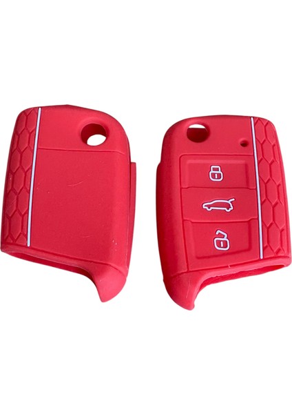 Vw T-Cross T-Roc Taıgo Tıguen Kırmızı 2 Adet Silikon Anahtar Kılıf fiyatları