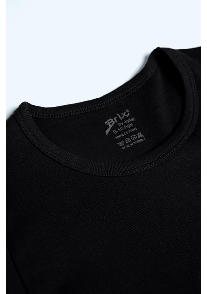 Erkek Çocuk Uzun Kollu T-Shirt Siyah Renk fiyatları