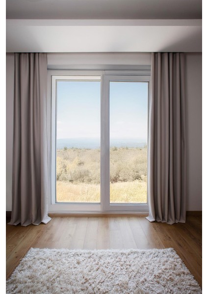 Lunet | 140X270 cm (2 Adet) Blackout Fon Perde