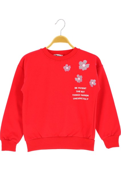 Kız Çocuk Bluz Baskılı Şardonlu