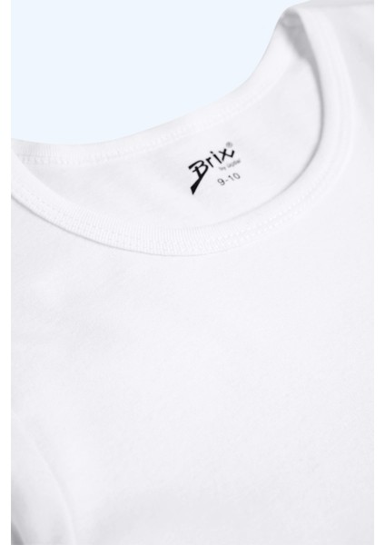 Erkek Çocuk Uzun Kollu T-Shirt Beyaz Renk fiyatları