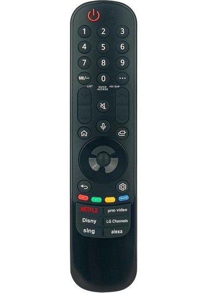 Lg ile Uyumlu Model AKB76045007 Webos Smart Tv Kumanda-Mikrofonlu modelleri