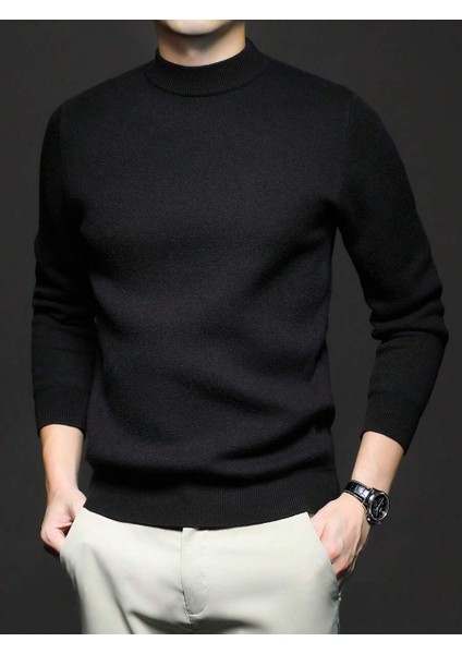 Yarım Balıkçı Erkek Triko Kazak modelleri