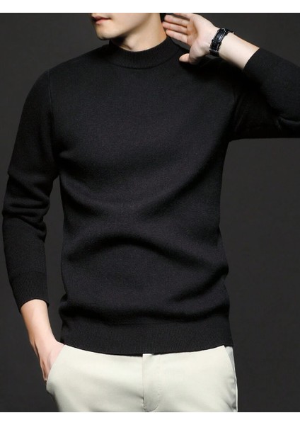 Yarım Balıkçı Erkek Triko Kazak indirimleri