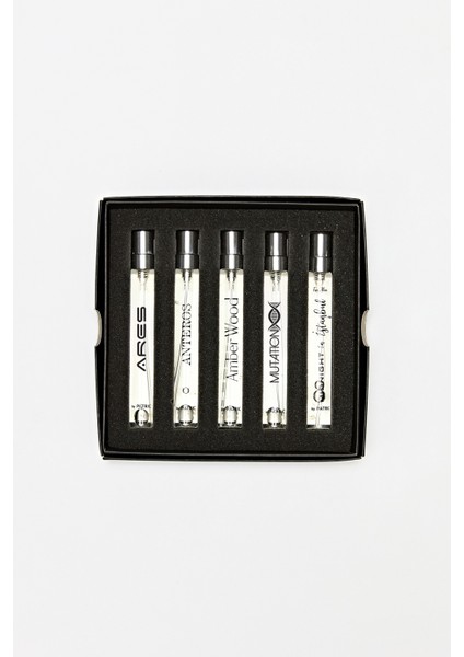 10 ml Siyah Discovery Set (Ares-Amberwood-Anteros-Mutation-Miderkek) fiyatları