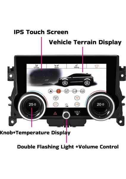 Landrover Evogue (2013-2016) Ac Klima Kontrol PANELI-NAV4438 fiyatları