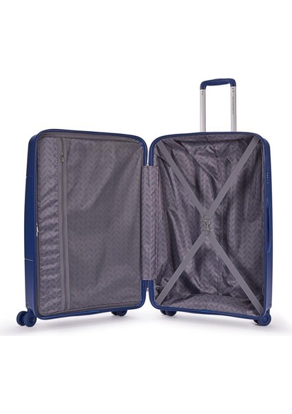 Trolley Valiz Koyu Mavi Büyük Boy 14BNT8001-01-KMV fırsatları