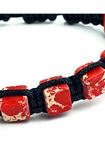 Mercan Taşlı El İşi Şambala Bileklik fiyatları