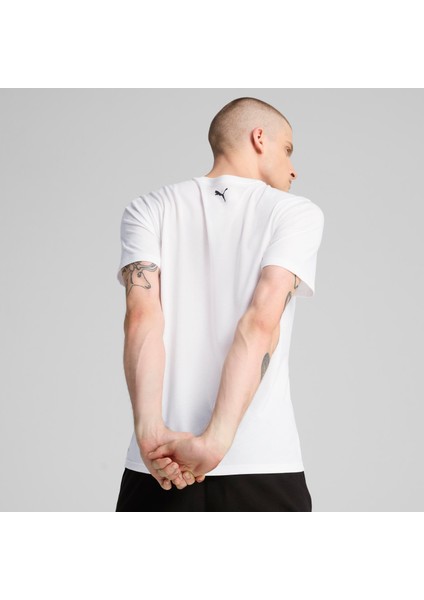 M TAD TECH Triblend Tee Beyaz Erkek Kısa Kol T-Shirt fırsatları