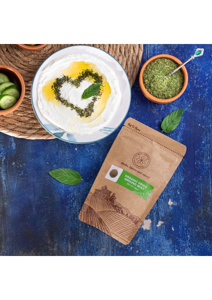 Organik Kurutulmuş Öğütülmüş Nane | 30G fırsatları