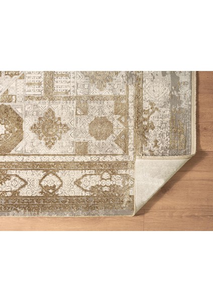 Art AT004B Vizon Halı Modern Desen Triko Akrilik Viskon Boyama Yüksek Sıklık Ipek Serisi indirimleri