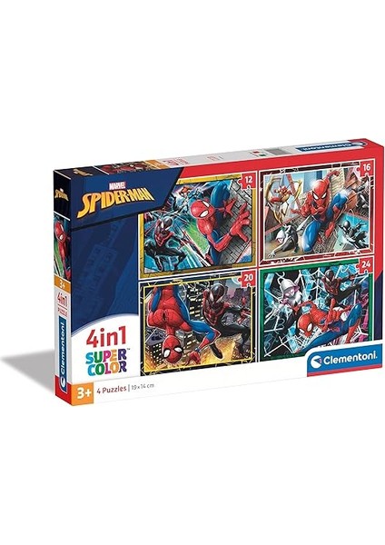 4in1 Spiderman Puzzle