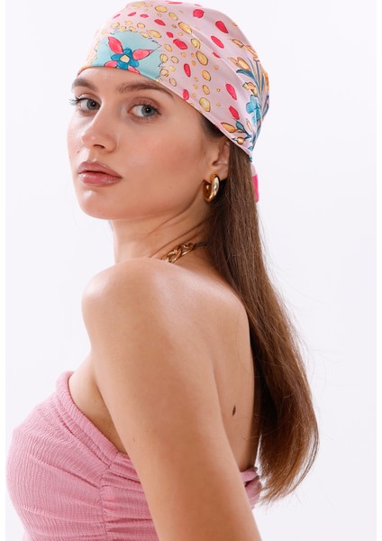 Tropikal Rüya Model Fular Bandana Şal Estascarf 70X70 cm fırsatları
