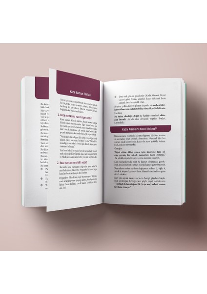 Kaza Namazı Defterim - Yeşil modelleri