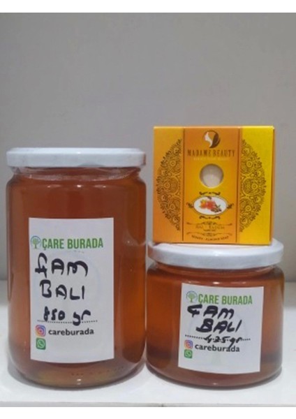 Doğal Çam Balı 850 gr + 425 gr Bitkisel Sabun fiyatları