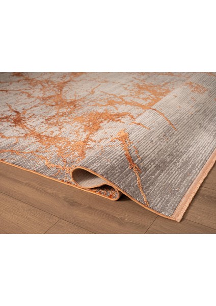 Art AT003T Kiremit Halı Modern Desen Triko Akrilik Viskon Boyama Yüksek Sıklık Ipek Serisi modelleri