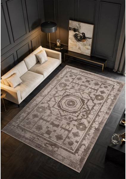 Art AT004G Gri Halı Modern Desen Triko Akrilik Viskon Boyama Yüksek Sıklık Ipek Serisi fiyatları