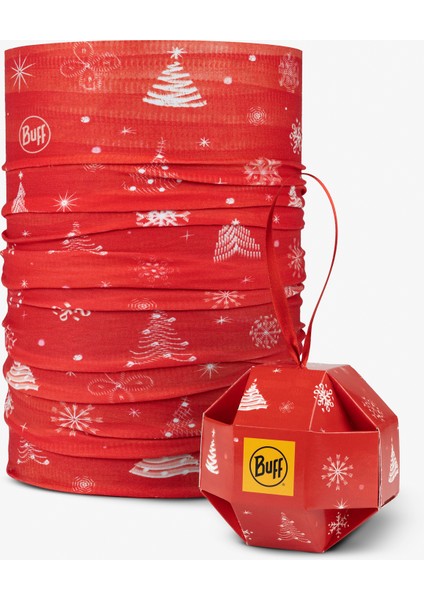 Orıgınal Ecostretch Chalım Holıdays Boyunluk BUF.134771.425_RED