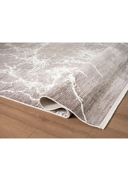 Art AT003A Gri Halı Modern Desen Triko Akrilik Viskon Boyama Yüksek Sıklık Ipek Serisi modelleri