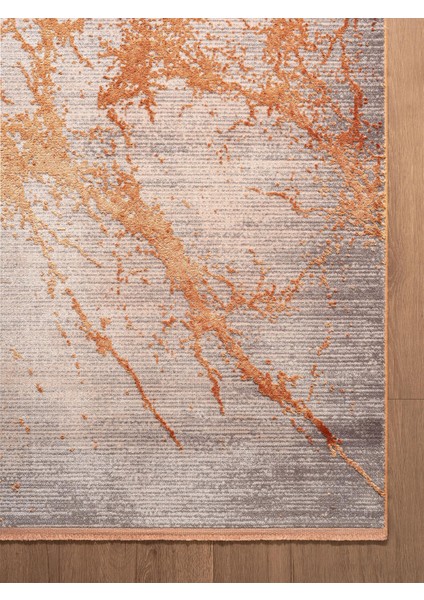 Art AT003T Kiremit Halı Modern Desen Triko Akrilik Viskon Boyama Yüksek Sıklık Ipek Serisi modelleri