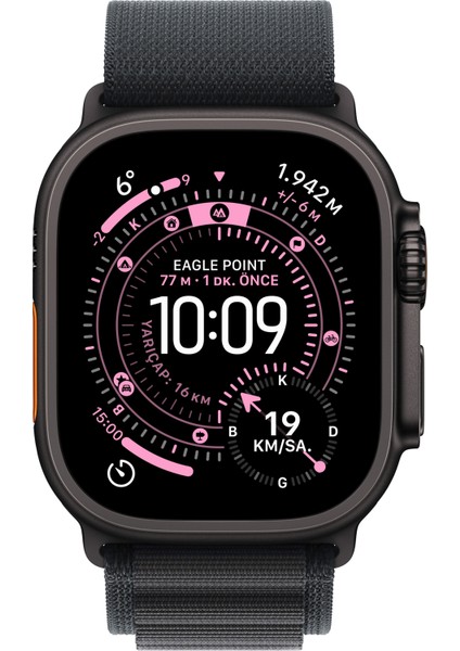 Watch Ultra 3 Gps + Cellular, 49 mm Siyah Titanyum Kasa ve Siyah alpine loop - Orta Boy fiyatları