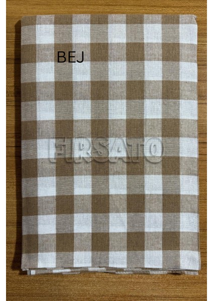 Renkli Kare Desenli Masa Örtüsü 160X160CM fırsatları