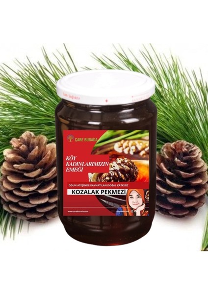 Doğal Kozalak Pekmezi Odun Ateşinden 800 gr