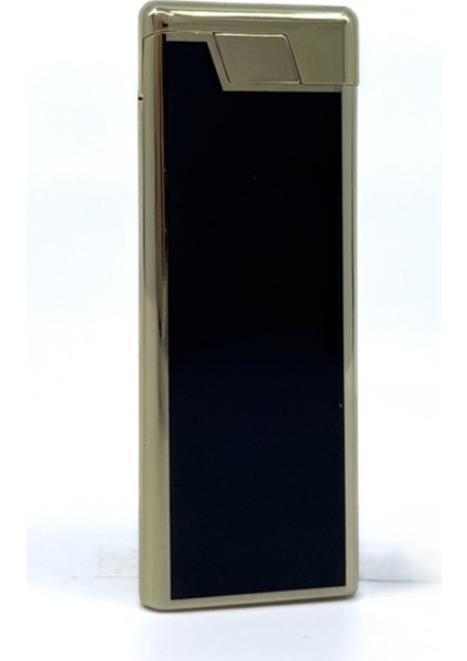 Metal Mum Alev Slim Çakmak Parlak Sarı Model - 4 fiyatları